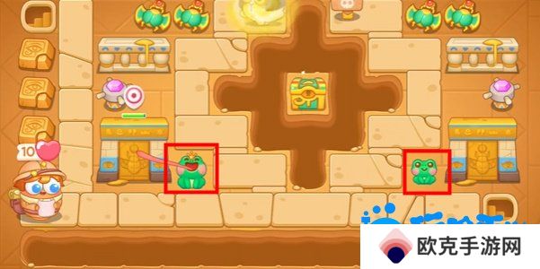 《保卫萝卜4》法老归来第110关通关攻略