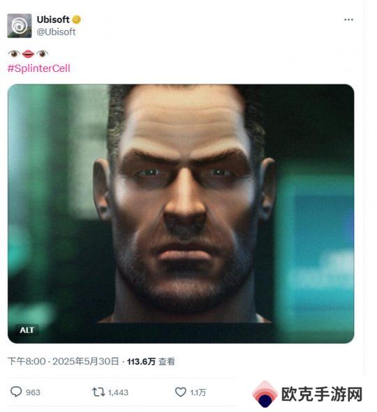 育碧预热《细胞分裂：重制版》 舅舅称“画面相当惊艳”